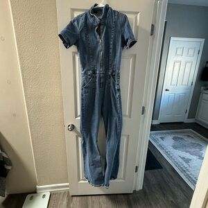 Free people Jayde flare Jumpsuit